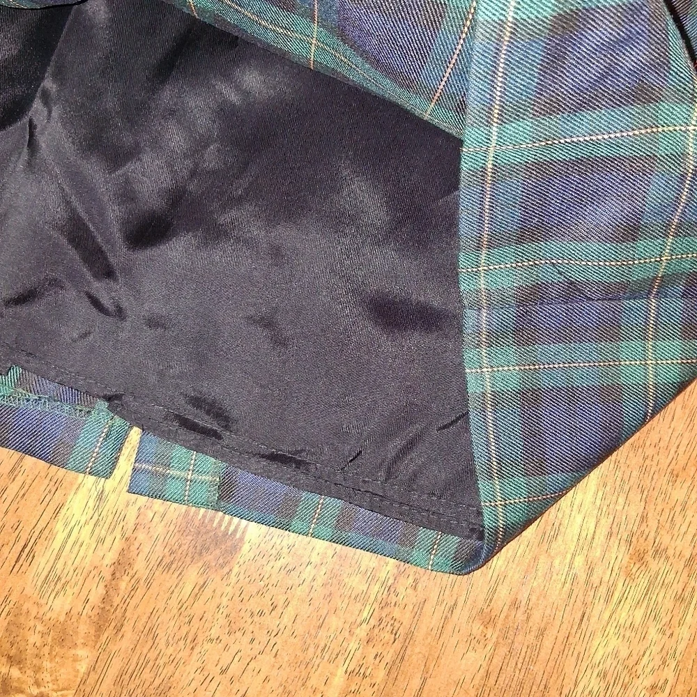 Vintage Tony Garment For CC Magic Midi Skirt Tartan Academia Holiday 14